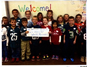 MCA members at St. Genevieve School in Flourtown dressed down for MCA