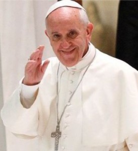 Pope Francis Right Side Photo